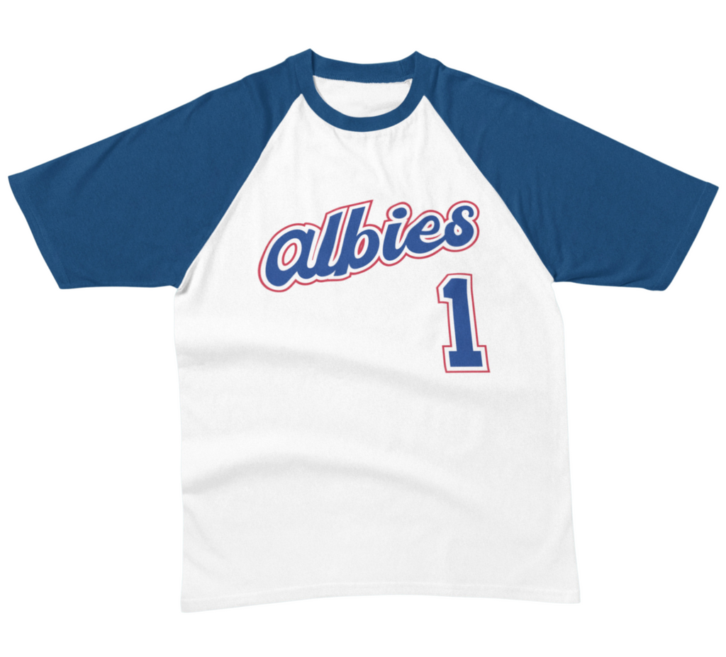 Short Sleeve Albies 1 Baseball Shirt