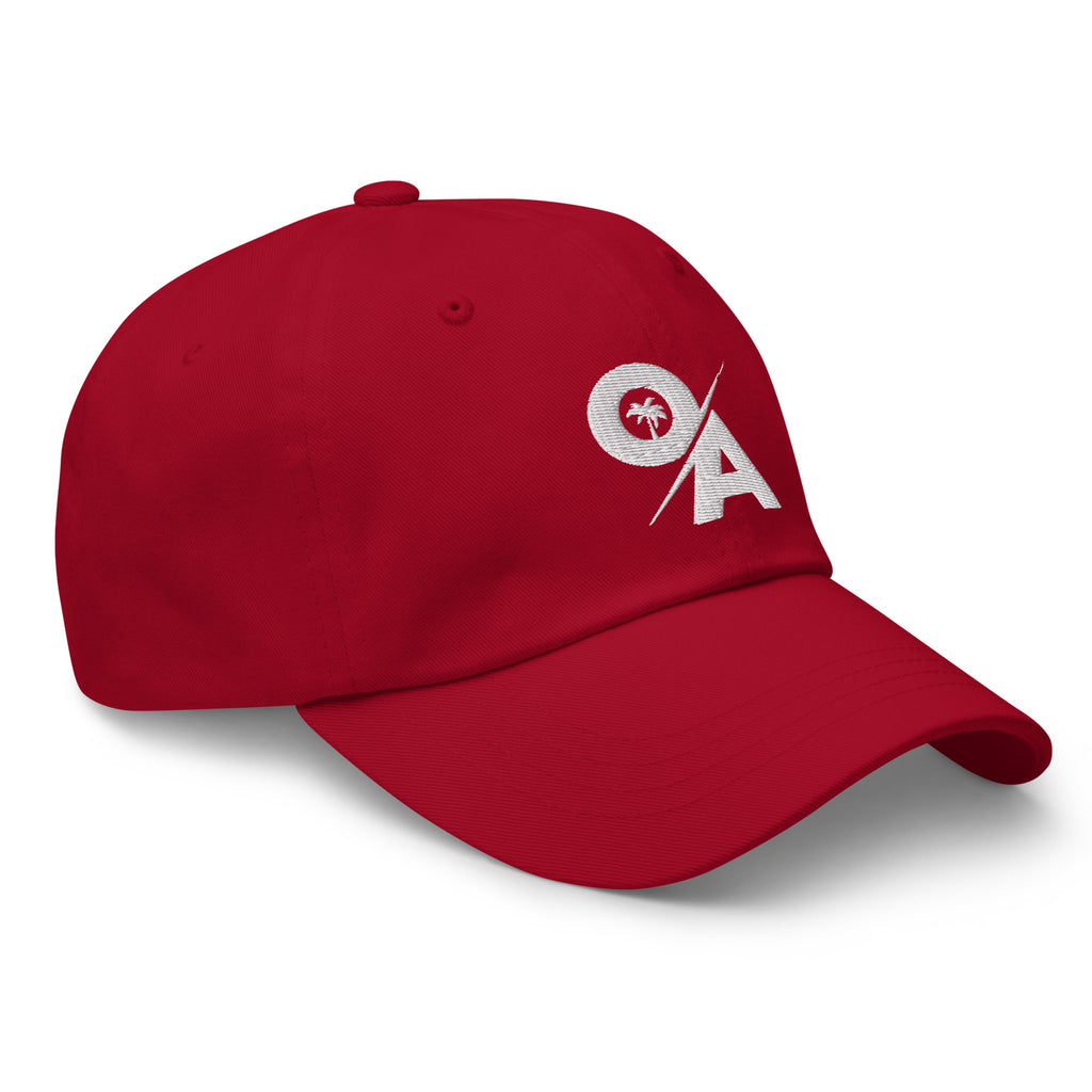 Red OA hat