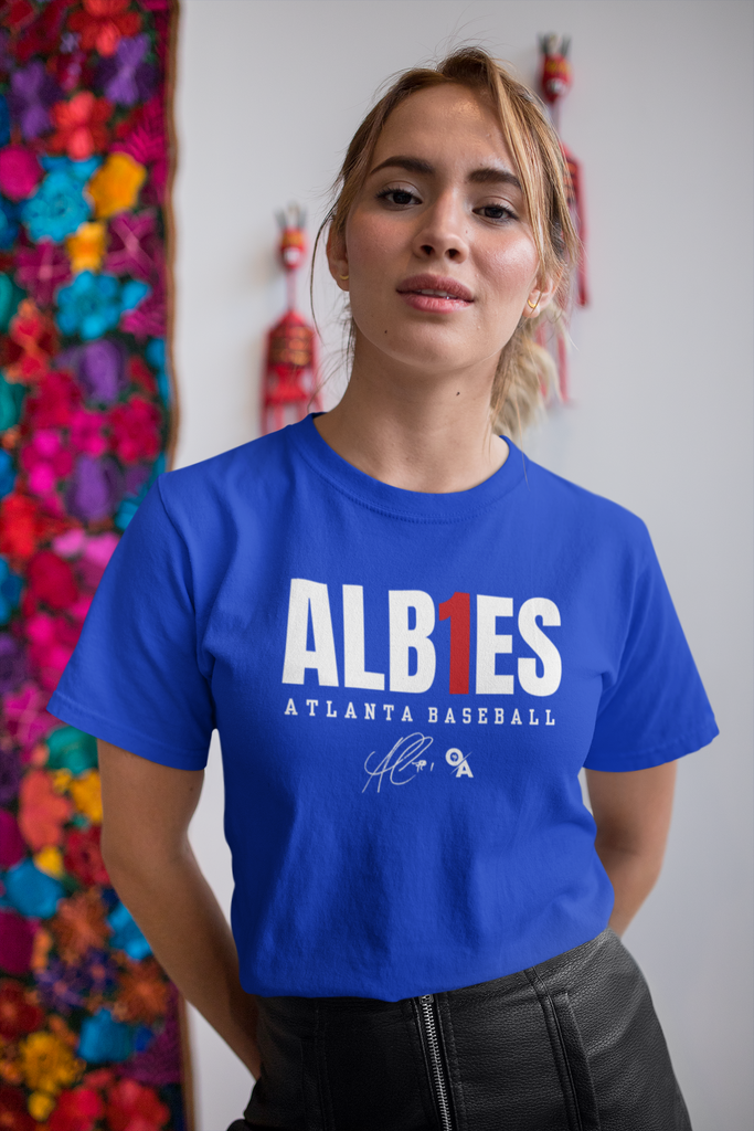 Albies Atlanta Baseball T-Shirt