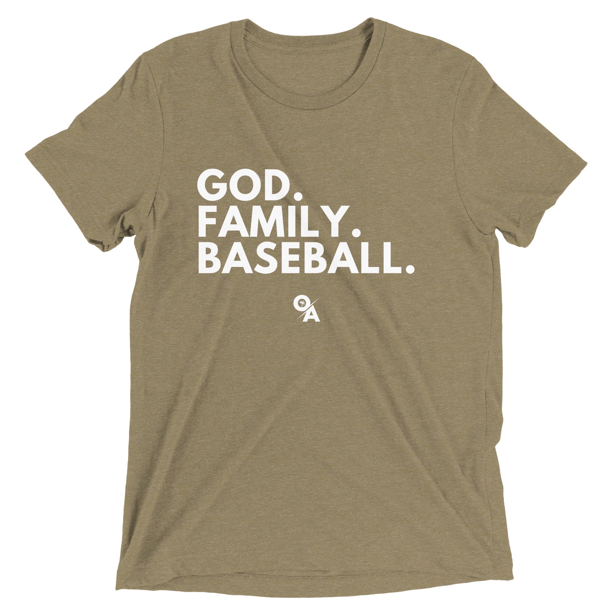 Adult God Family Baseball T-shirt | Ozzie Albies