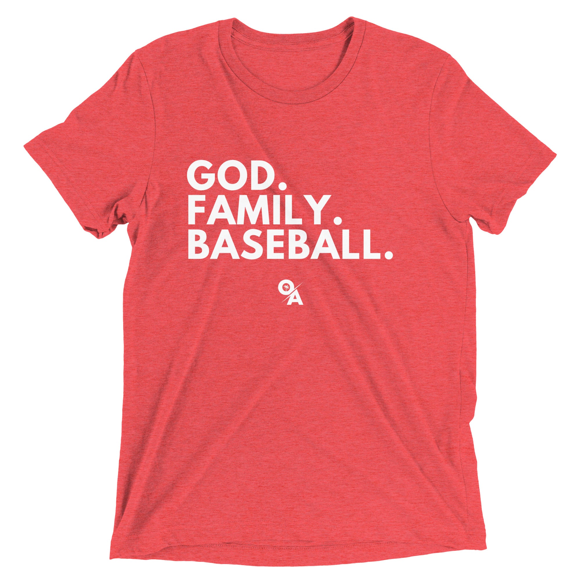 Adult God Family Baseball T-shirt | Ozzie Albies