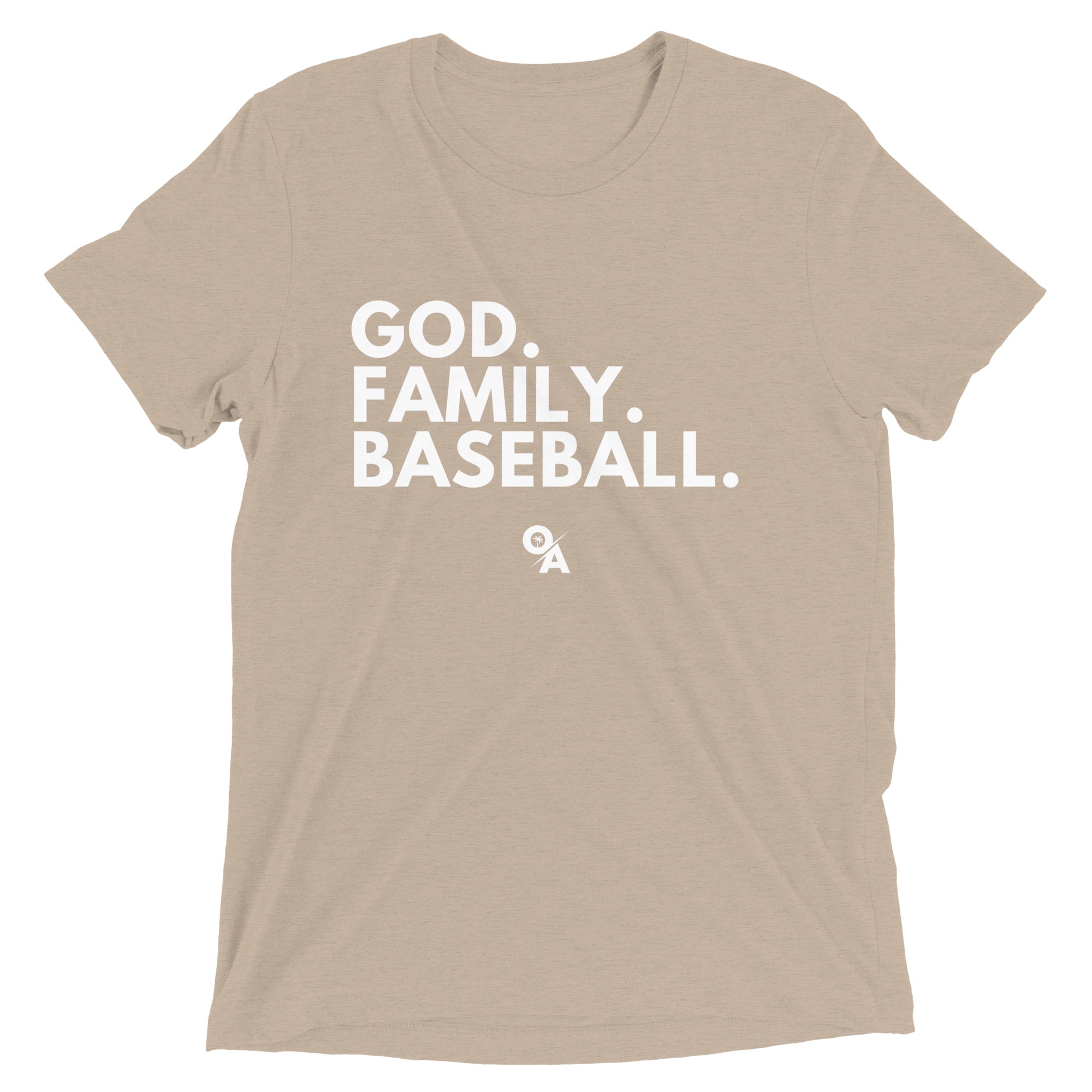 Adult God Family Baseball T-shirt | Ozzie Albies