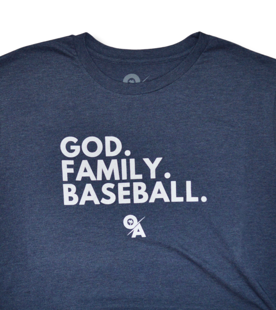 Adult God. Family. Baseball. Crop Top Shirt