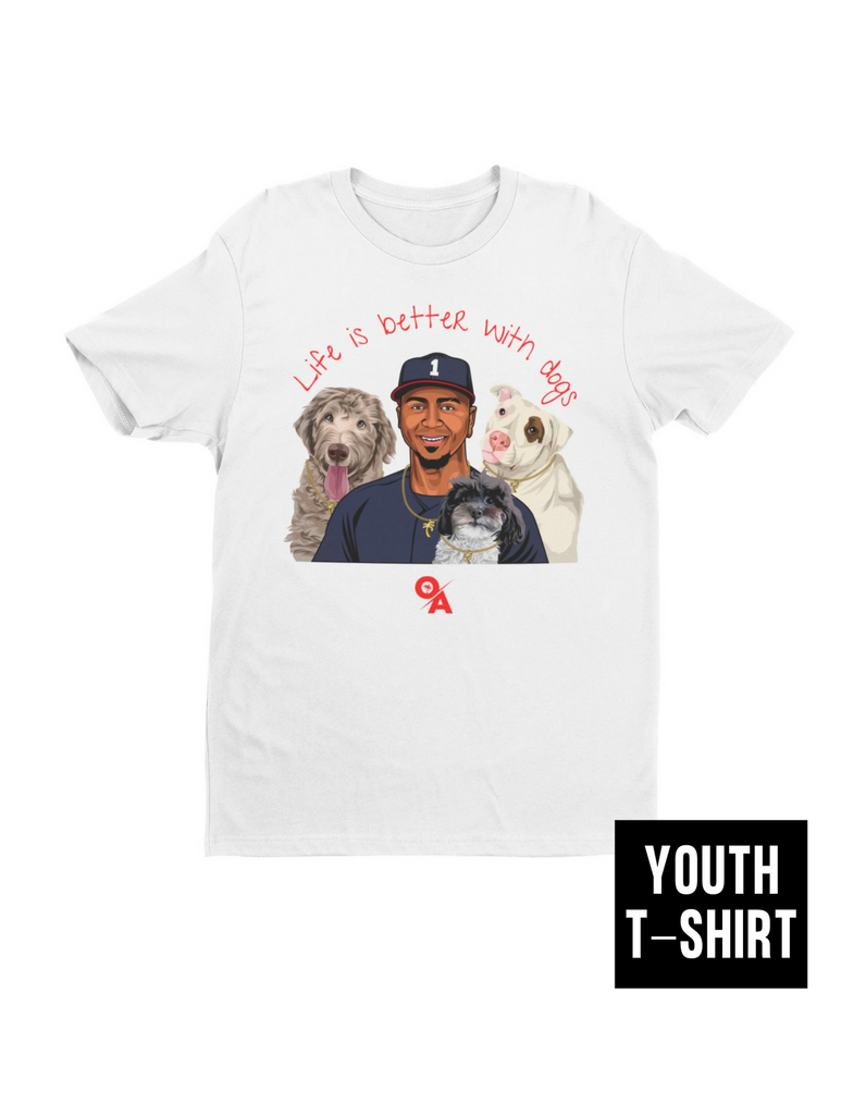  Ozzie Albies Youth Shirt (Kids Shirt, 6-7Y Small, Tri Ash) - Ozzie  Albies Slant B: Clothing, Shoes & Jewelry
