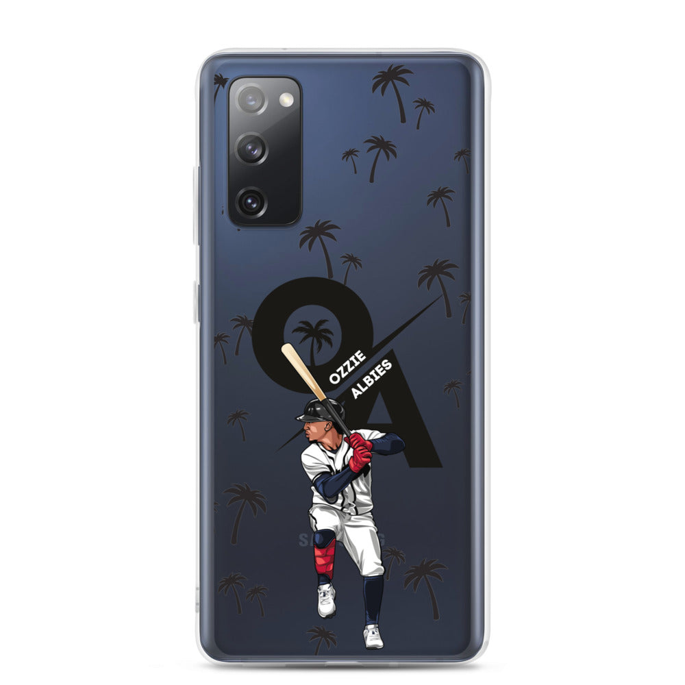 OZZIE ALBIES SAMSUNG CLEAR CASE