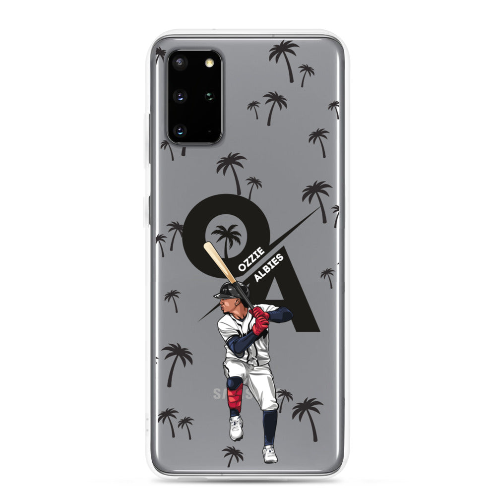 OZZIE ALBIES SAMSUNG CLEAR CASE