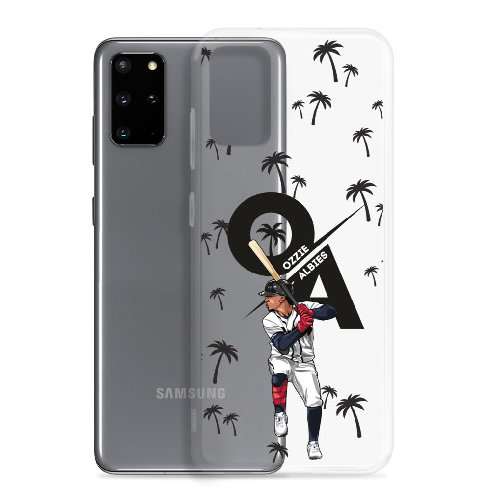 OZZIE ALBIES SAMSUNG CLEAR CASE