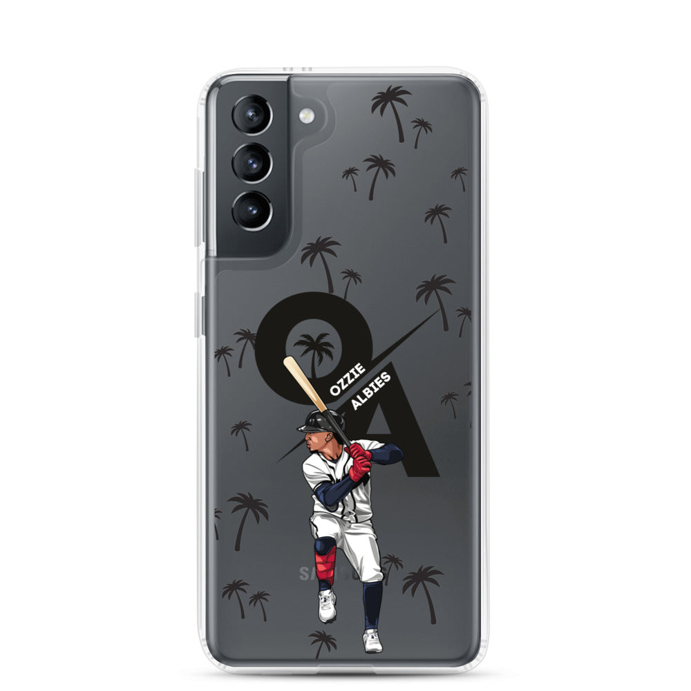 OZZIE ALBIES SAMSUNG CLEAR CASE