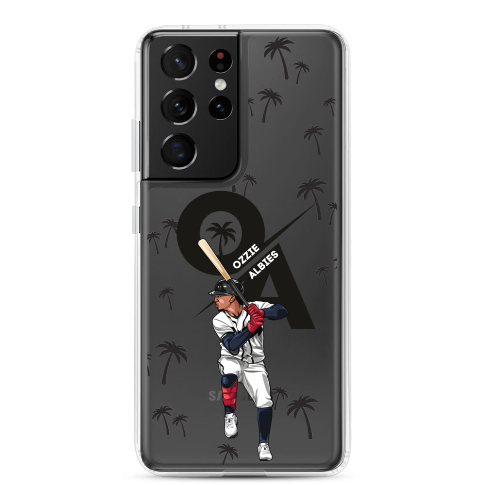 OZZIE ALBIES SAMSUNG CLEAR CASE