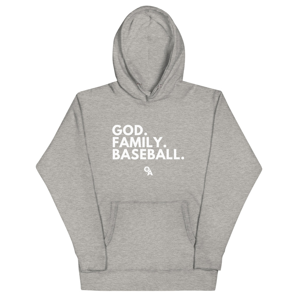 Adult God Family Baseball Hoodie