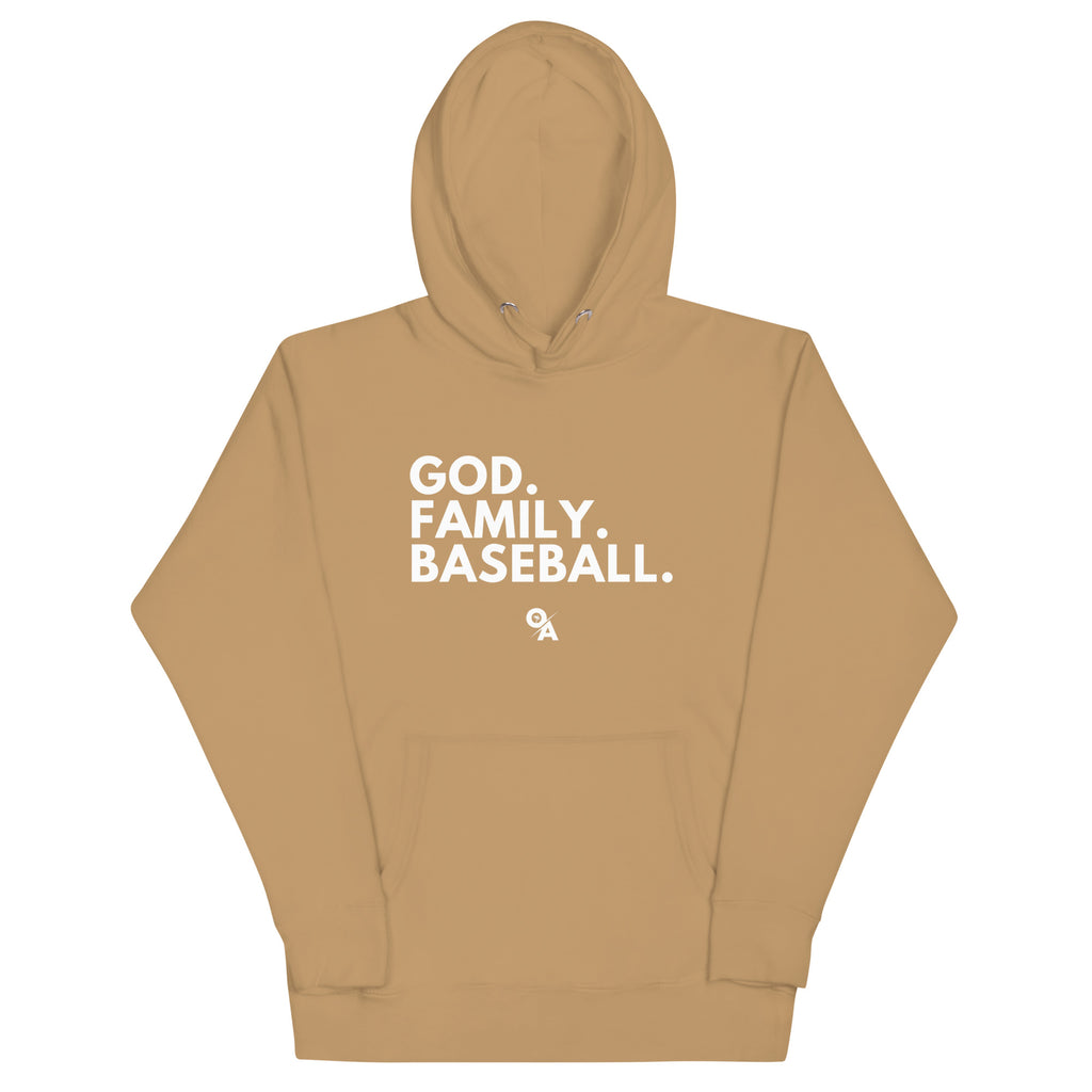 Adult God Family Baseball Hoodie